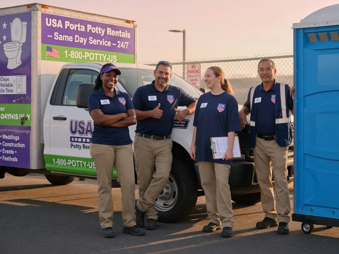 Porta Potty Rental company in Allen, SD